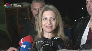 ΣΤΟ ΜΠΛΟΚΟ ΤΩΝ ΑΓΡΟΤΩΝ ΣΤΗ ΝΙΚΑΙΑ Η ΜΑΡΙΑ ΚΑΡΥΣΤΙΑΝΟΥ 10 01 2026