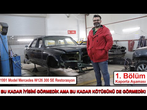 Bu Kadar İyisini Görmedik Bu Kadar Çürüğünü De Görmedik! 1991 Model W126 300 SE Restorasyon 1. Bölüm