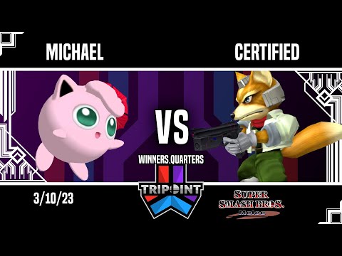 Tripoint Smash 182 - Winners Quarters - Michael(Jigglypuff) Vs. Certified(Fox)