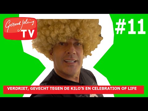 VERDRIET, GEVECHT TEGEN DE KILO’S EN CELEBRATION OF LIFE – Gerard Joling #VLOG11