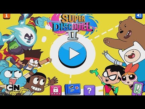 Super Disc Duel 2 - Robin is Back in Action [Cartoon Network Games] Video