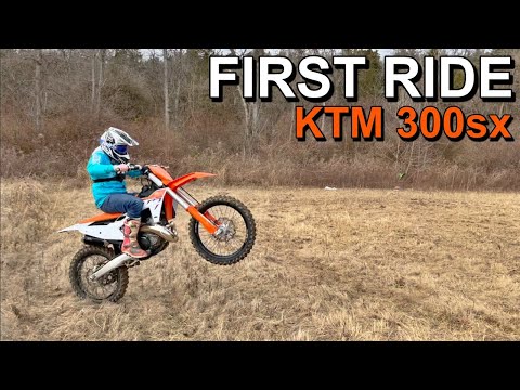 2023 KTM 300sx First Ride (All NEW Fuel Injected 2 Stroke)