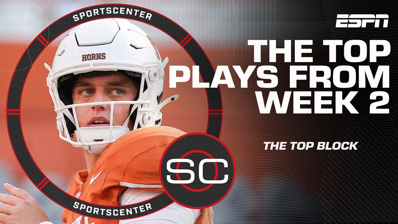 The top college football moments from Week 2 🏈 | SportsCenter