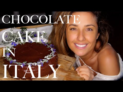 THE POETRY OF CHOCOLATE CAKE, TUSCANY, ITALY
