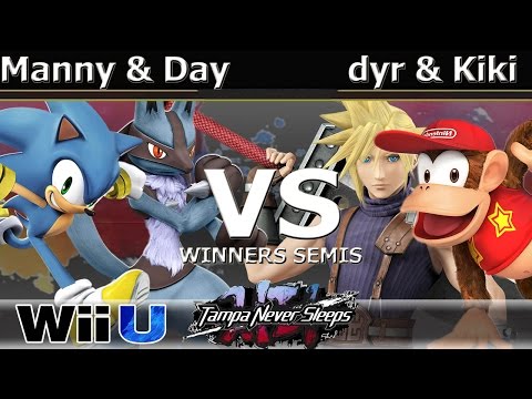 Noble|Manny & Oni Day vs. MVG|Dyr & Kiki - Wii U Doubles Winners Semis - TNS7