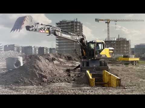 Volvo EW160E video