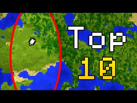 Top 10 Minecraft Places You Should Never Go! (Don't Go Here)