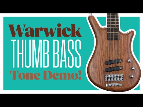 The Tone Monster: Warwick Thumb Bass Demo