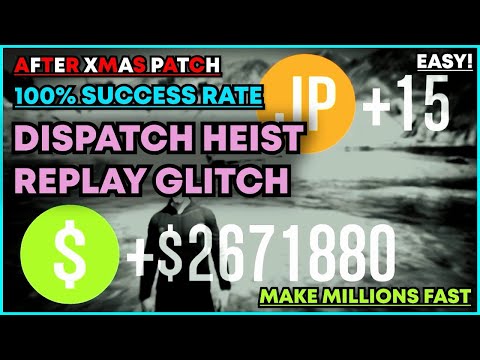 GTA5 *WORKAROUND* ACT3 Doomsday/Dispatch Heist Glitch (3.3Mill Every 3 Minutes)