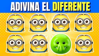¿Cuánto SABES sobre MINIONS Y MONSTRUOS? 🍌👀 Adivina la voz 😄 Quiz