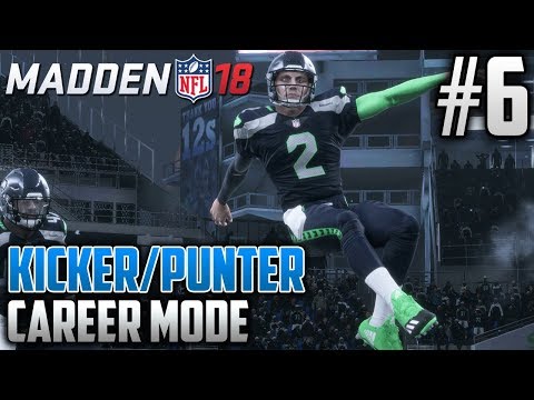 Madden 18 Career Mode | Kicker & Punter Career | EP6 | PLAYOFF TIME! (Divisional Playoff)
