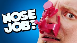 Electric Nose Job Clip | Weird Wish Products | LOOTd Unboxing