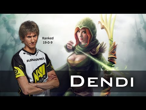 Na'vi Dendi 19/0 Windranger Mid Ranked || Highlights || Dota 2