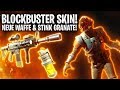 BLOCKBUSTER SKIN! NEUE WAFFE & STINK GRANATE! 🔥 | Fortnite: Battle Royale BLOCKBUSTER SKIN! NEUE WAFFE & STINK GRANATE! 🔥 | Fortnite: Battle Royale