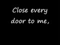 Close Every Door - Joseph Lyrics 