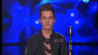 X Factor Bulgaria - Bogomil Bonev - Can You Feel The Love Tonight ( Еlton John )