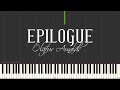 Epilogue (from Nomadland) - Ólafur Arnalds (Piano Tutorial)