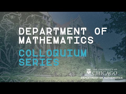 Colloquium: Nikita Rozenblyum (UChicago)