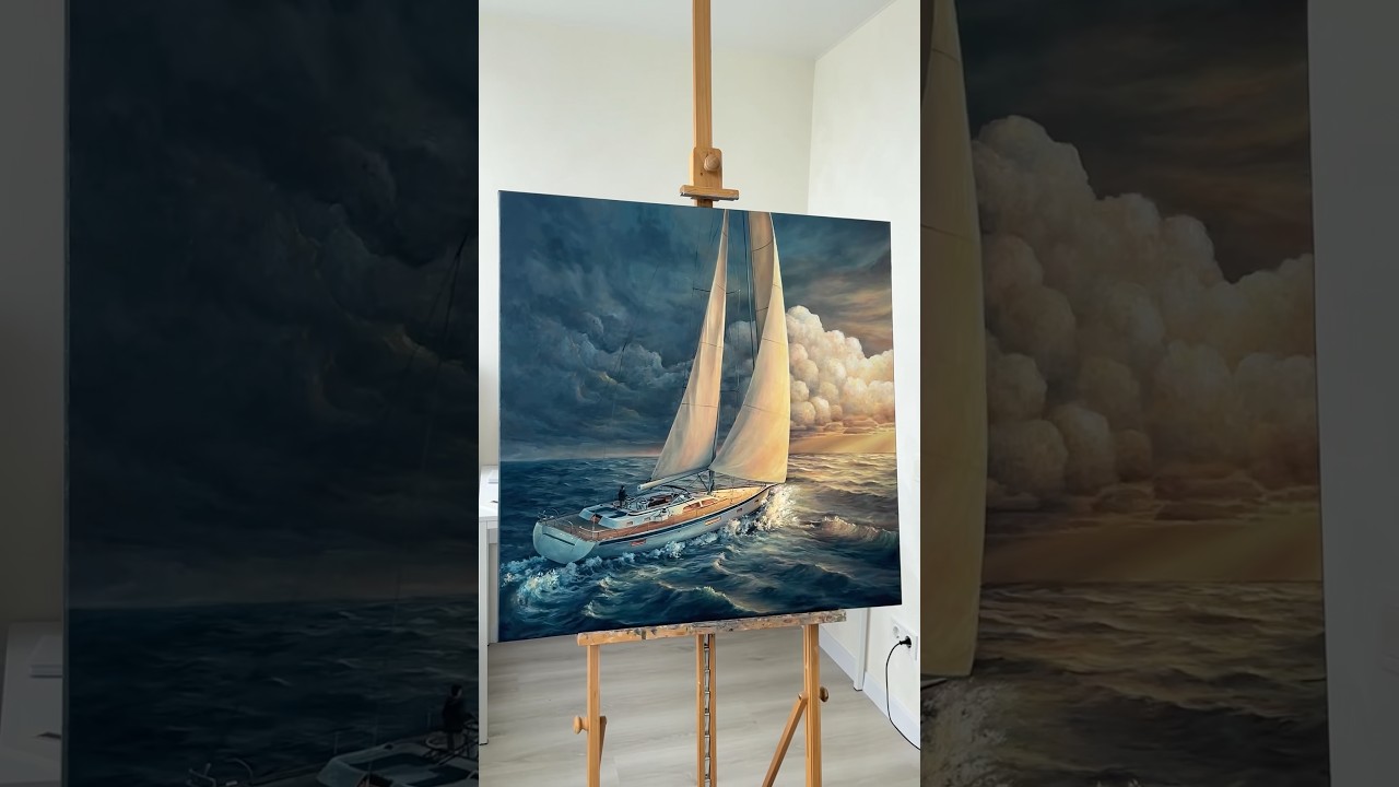 Timed Print Release! Available now on my website, link in bio #oilpainting #art #artwork #sea #ocean