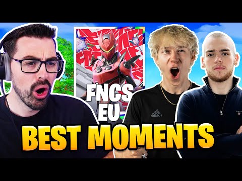 EU FNCS Grand Finals Day 1 - MrSavage, Rezon, Aqua, Veno | AussieAntics Highlights