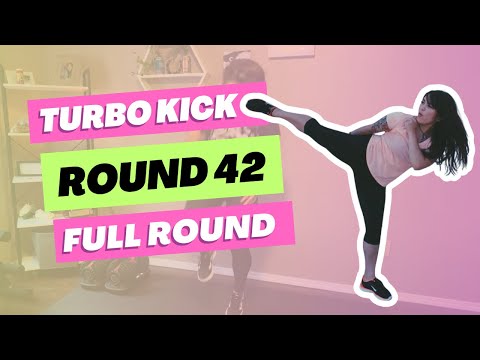 Turbo Kick  - Round 42 Full Workout // Cardio Kickboxing