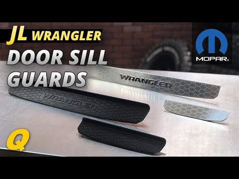 Mopar Door Sill Guards Review for 2018 Jeep Wrangler JL