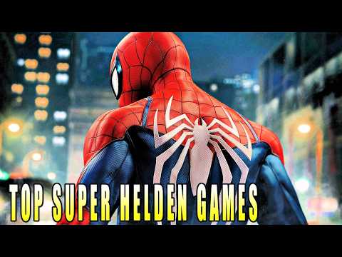 The BEST SUPERHERO games of all time!