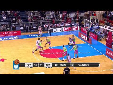 ABA Liga 2015/16 full match, Finals, Round 1: Crvena zvezda Telekom - Mega Leks (28.4.2016)