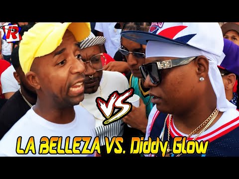 🤣🤣🤣ESTO ES PURA RISA - DIDDY GLOW VS LA BELLEZA EN SANTIAGO DE LOS CABALLERO FREESTYLE 2022
