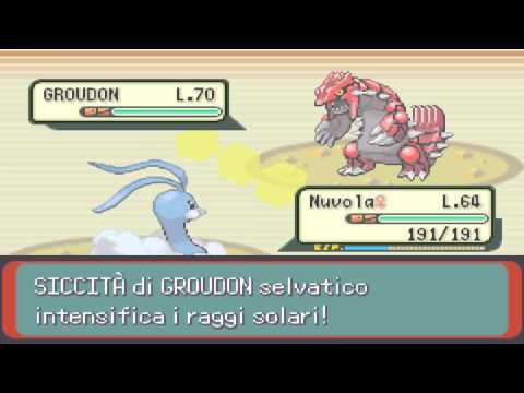 Let's Play Pokemon Smeraldo #72 - Groudon