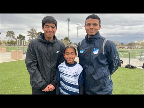 Full training session with U12 Shaory Ascencio-Garcia