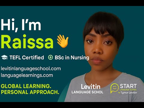 Meet Teacher Raissa | Learn English with Levitin Language School – Global. Personal. Proven.