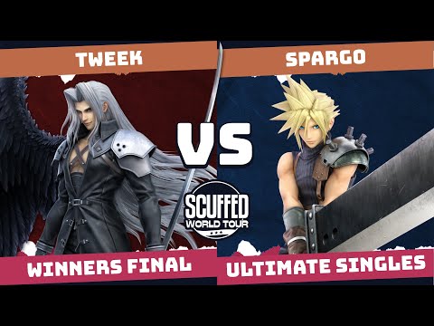 Scuffed World Tour Winners Final - Tweek (Sephiroth, Diddy) Vs. Sparg0 (Cloud) Smash Ultimate - SSBU