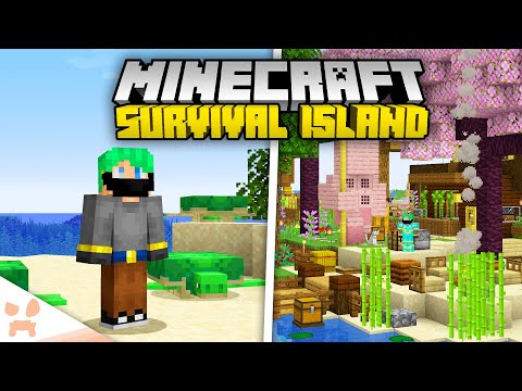 100 Days Hardcore Survival Island 1.20! Watch Now!