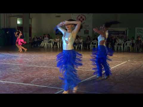 NEW STEP FINE CORSO 2018 - DUO SYNCHRO LATIN - SAMBA - PIOMBINO 16-6-2018