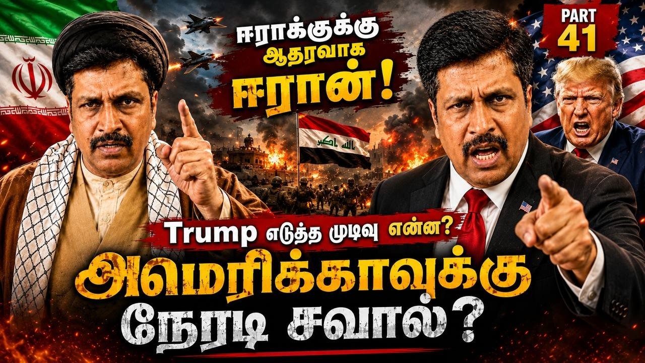 ஈராக்குக்கு ஆதரவாக ஈரான்! Trump எடுத்த  முடிவு என்ன?    அம?
