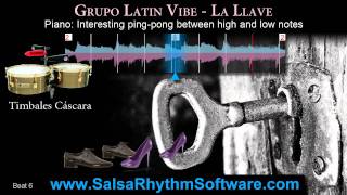 Grupo Latin Vibe - La LLave ** Salsa Rhythm & Timing Video (HD)