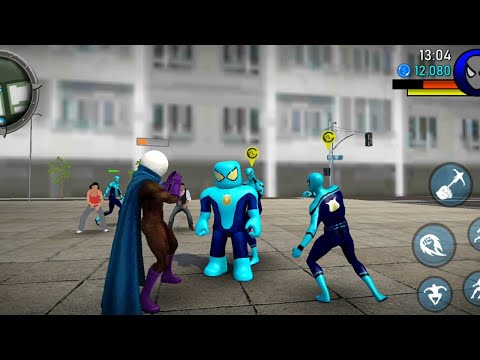 Flying Spiderman Vs Venom Vs Spider Villains | Amazing Blooxy Spiderman - Android GamePlay HD