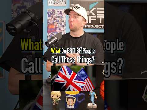 What Do British People Call These Things? Agree? #shorts #british #slang #language #america