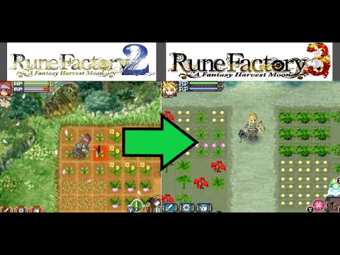 Rune Factory  2 Vs. Rune Factory 3