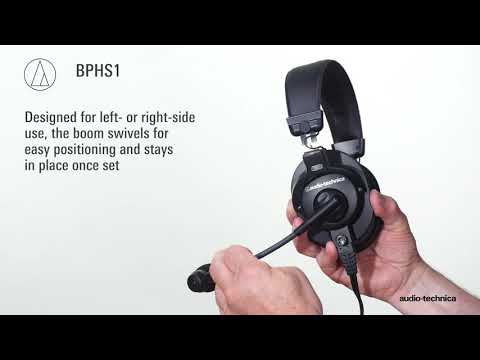 Audio-Technica BPHS1 Broadcast Stereo Headset with Dynamic Audio-Technica BPHS1 Broadcast Stereo Headset with Dynamic
