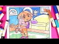 Dora Hugging Boots Coloring Pages From Dora The Explorer Color Wonder
