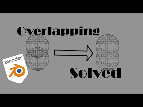 blender overlapping Solved