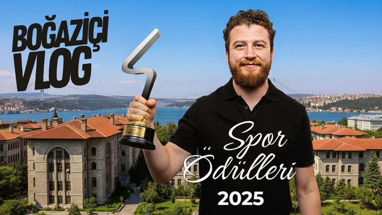 Boğaziçi Vlog! Yılın Spor Yorumcusu Ödülü...