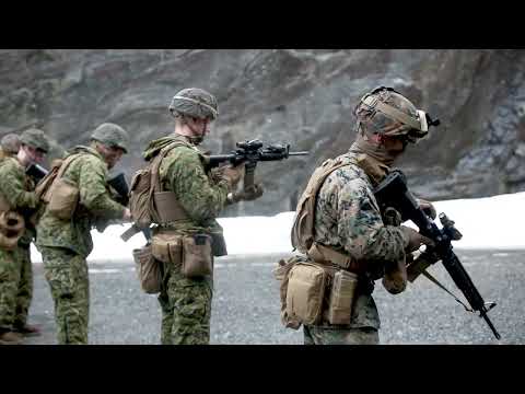 Exercise Cold Response 22 Live Fire Range