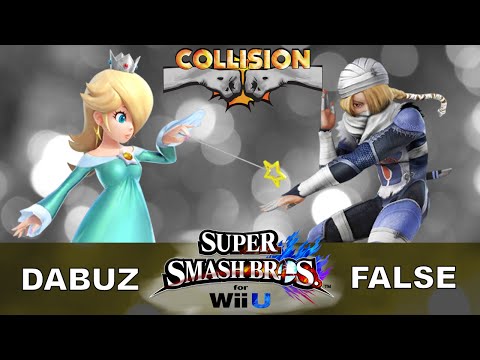 Smash Wii U Tournament Losers Finals - PL XFIRE Dabuz (Rosalina) vs LoF False (Sheik) - Collision XI