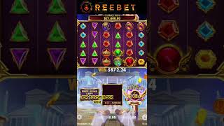 GATES OF OLYMPUS BIG WIN #slot #slotonline #gatesofolympus #slotmachine #jackpot #pragmaticplay