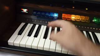Video thumbnail for VINTAGE Cool Lowrey L-2 Wandering Genie Portable Organ Walnut - eBay Demo by BIG AZ SPEAKERS