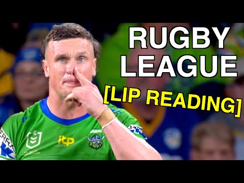 NRL - Lip Reading 2022 (What they are really saying!)