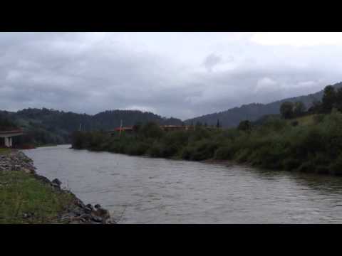 Most graniczny #Mníšek nad Popradem   Piwniczna #sierpień2014